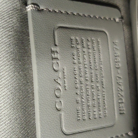 Coach Camouflage Tote Bag - Green and Black - Picture 12 of 14